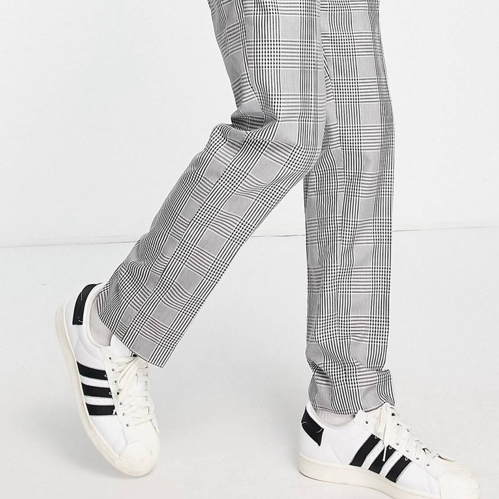 French Connectiom Gray Check/Plaid